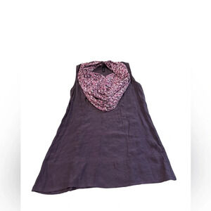 EUC Sine Silk blend sleeveless top size10 Anthropologie Brand